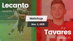 Matchup: Lecanto vs. Tavares  2018