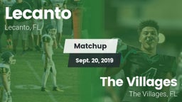 Matchup: Lecanto vs. The Villages  2019