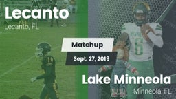 Matchup: Lecanto vs. Lake Minneola  2019