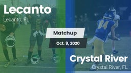 Matchup: Lecanto vs. Crystal River  2020