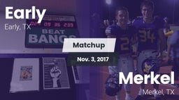 Matchup: Early vs. Merkel  2017