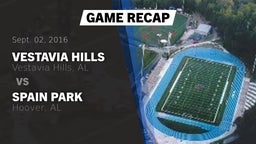Recap: Vestavia Hills  vs. Spain Park  2016