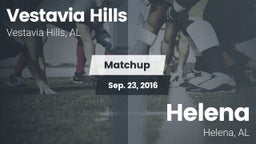 Matchup: Vestavia Hills vs. Helena  2016