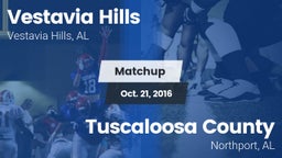 Matchup: Vestavia Hills vs. Tuscaloosa County  2016