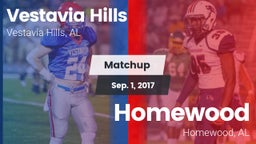 Matchup: Vestavia Hills vs. Homewood  2017