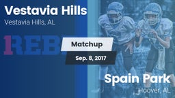 Matchup: Vestavia Hills vs. Spain Park  2017