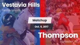 Matchup: Vestavia Hills vs. Thompson  2017