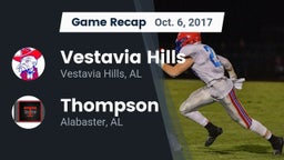Recap: Vestavia Hills  vs. Thompson  2017