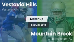 Matchup: Vestavia Hills vs. Mountain Brook  2018