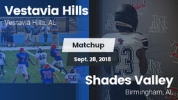 Matchup: Vestavia Hills vs. Shades Valley  2018