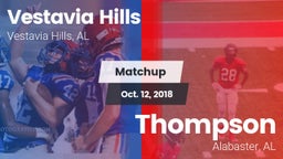 Matchup: Vestavia Hills vs. Thompson  2018