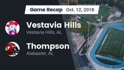 Recap: Vestavia Hills  vs. Thompson  2018