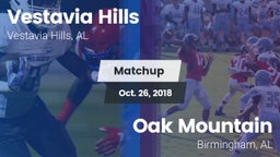 Matchup: Vestavia Hills vs. Oak Mountain  2018