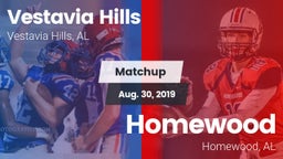 Matchup: Vestavia Hills vs. Homewood  2019