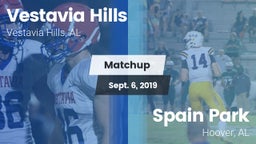 Matchup: Vestavia Hills vs. Spain Park  2019