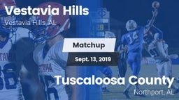 Matchup: Vestavia Hills vs. Tuscaloosa County  2019