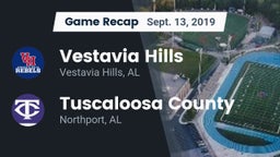 Recap: Vestavia Hills  vs. Tuscaloosa County  2019