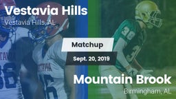 Matchup: Vestavia Hills vs. Mountain Brook  2019