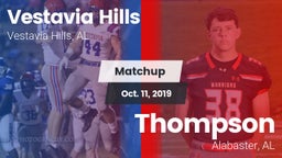 Matchup: Vestavia Hills vs. Thompson  2019