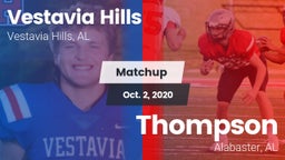 Matchup: Vestavia Hills vs. Thompson  2020