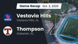 Recap: Vestavia Hills  vs. Thompson  2020