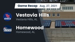 Recap: Vestavia Hills  vs. Homewood  2021