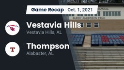 Recap: Vestavia Hills  vs. Thompson  2021