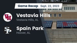 Recap: Vestavia Hills  vs. Spain Park  2023