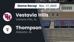 Recap: Vestavia Hills  vs. Thompson  2023