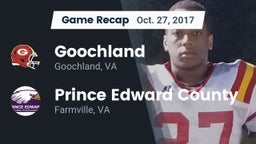 Recap: Goochland  vs. Prince Edward County  2017