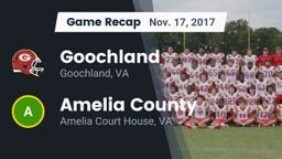 Recap: Goochland  vs. Amelia County  2017