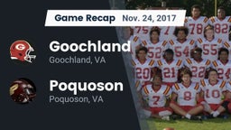 Recap: Goochland  vs. Poquoson  2017