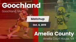 Matchup: Goochland vs. Amelia County  2019
