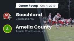 Recap: Goochland  vs. Amelia County  2019