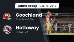Recap: Goochland  vs. Nottoway  2019