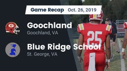Recap: Goochland  vs. Blue Ridge School 2019