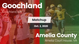 Matchup: Goochland vs. Amelia County  2020
