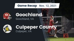 Recap: Goochland  vs. Culpeper County  2021