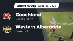 Recap: Goochland  vs. Western Albemarle  2022