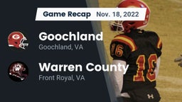 Recap: Goochland  vs. Warren County  2022
