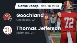 Recap: Goochland  vs. Thomas Jefferson  2023
