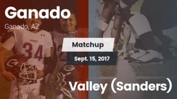 Matchup: Ganado vs. Valley (Sanders)  2017