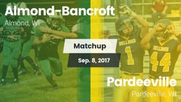 Matchup: Almond-Bancroft vs. Pardeeville  2017