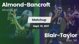 Matchup: Almond-Bancroft vs. Blair-Taylor  2017