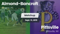 Matchup: Almond-Bancroft vs. Pittsville  2019