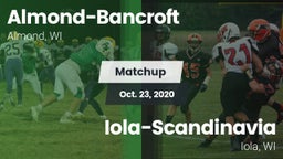 Matchup: Almond-Bancroft vs. Iola-Scandinavia  2020