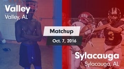 Matchup: Valley vs. Sylacauga  2016