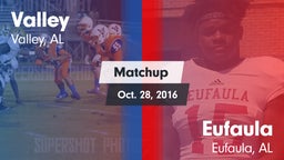 Matchup: Valley vs. Eufaula  2016