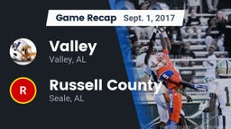 Recap: Valley  vs. Russell County  2017