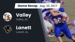 Recap: Valley  vs. Lanett  2017